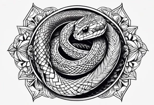 Snake tattoo idea