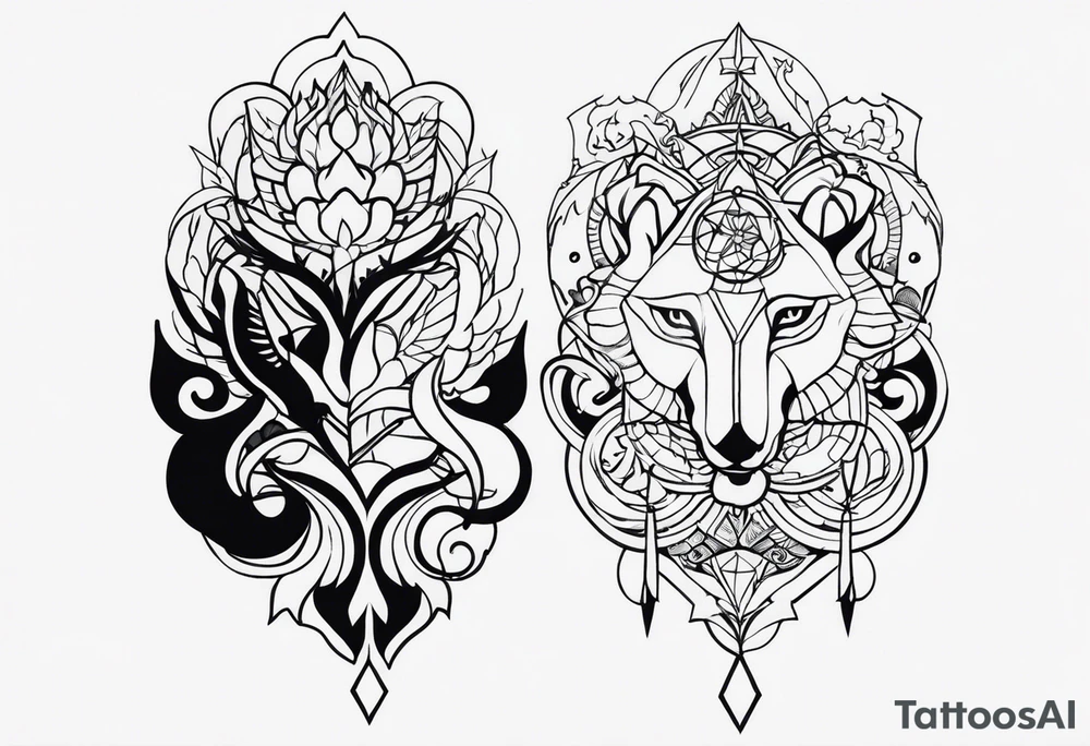 Reincarnation forearm tattoo tattoo idea