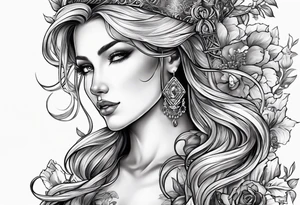 september virgo, birth year 2005, birth place detroit tattoo idea
