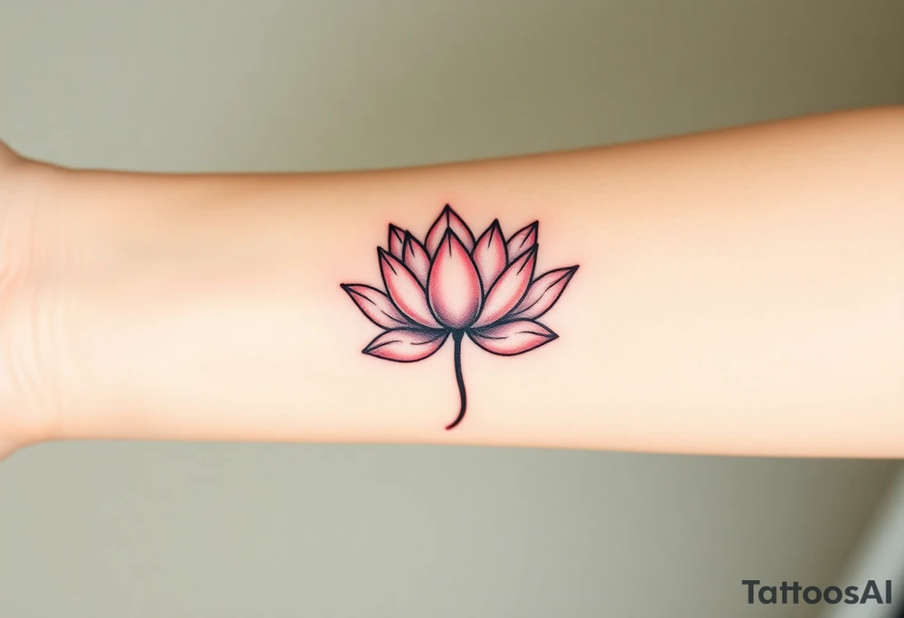 Lotus tattoo idea