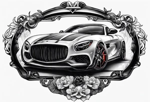 Black mamba tattoo idea