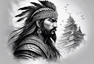 Valhalla mist fog tattoo idea