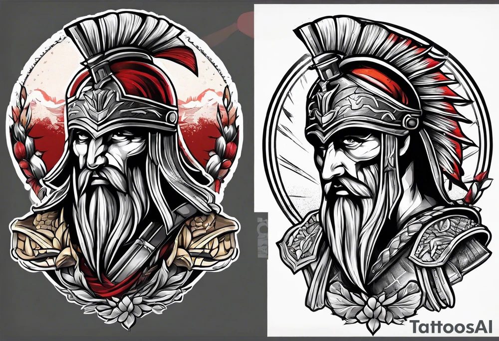 Sparta glory tattoo idea