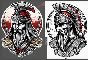 Sparta glory tattoo idea