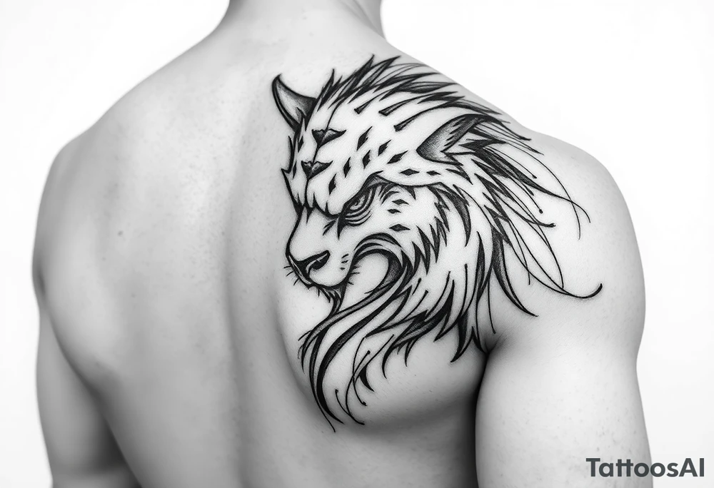 pealuu silma aukudest roomavad välja ründavad maod tattoo idea