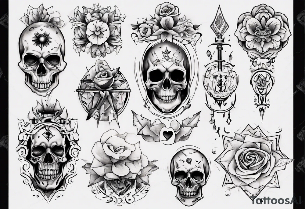 Mutter und Vater tattoo idea