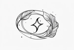 pisces tattoo idea