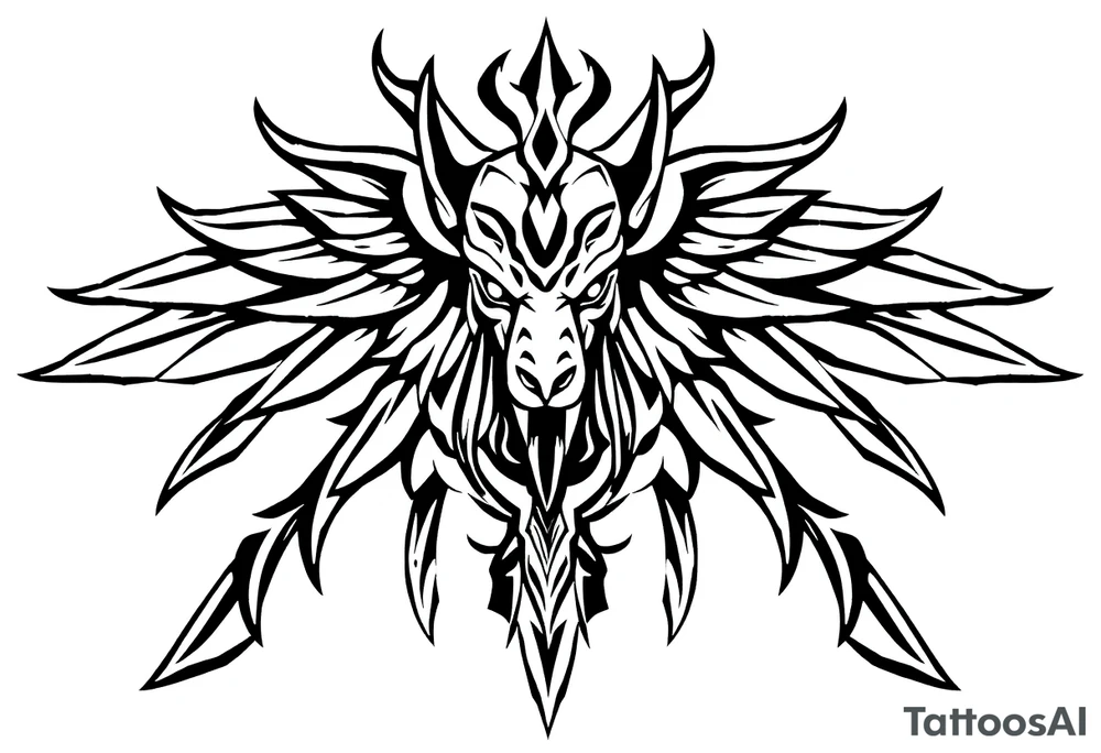 anubis tattoo idea