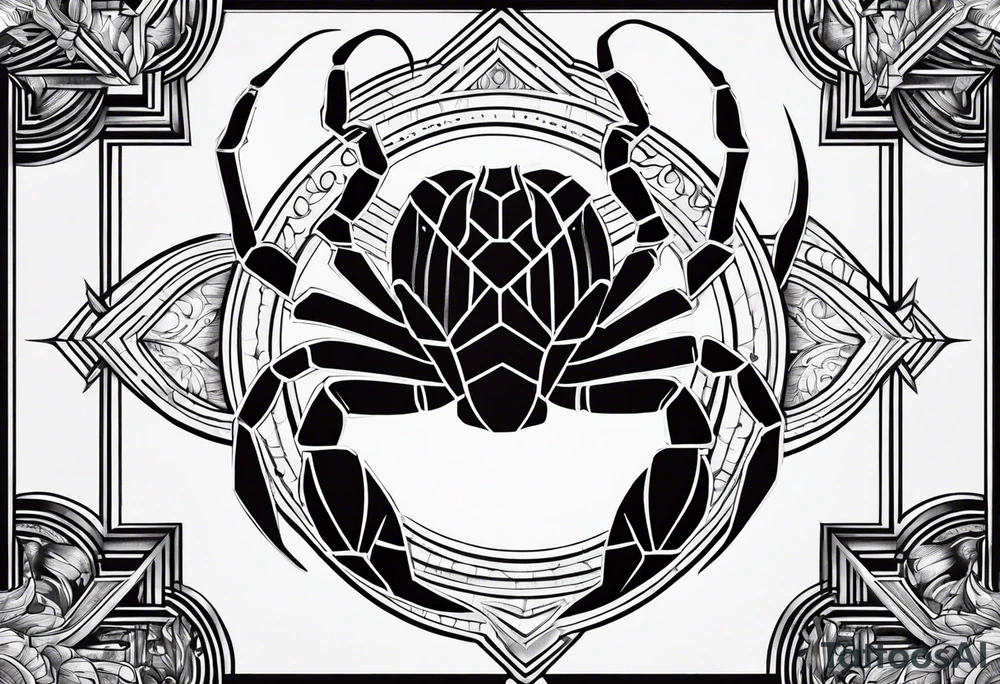 Scorpio tattoo idea