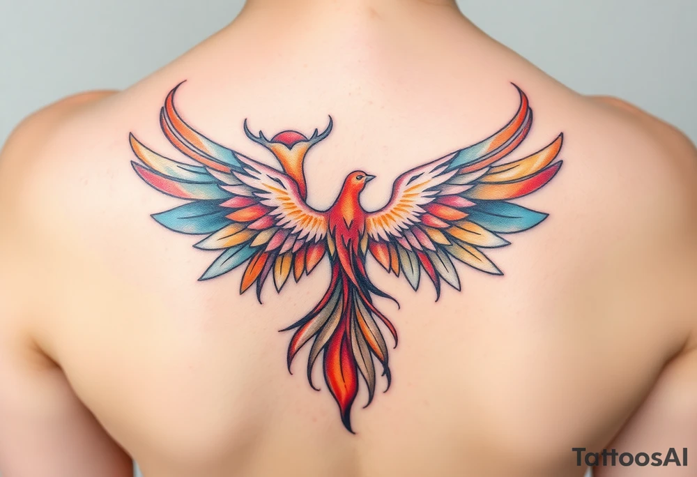 Phoenix tattoo idea