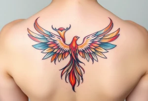 Phoenix tattoo idea