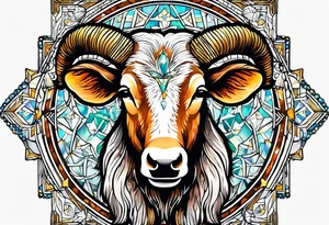Aries sign tattoo idea
