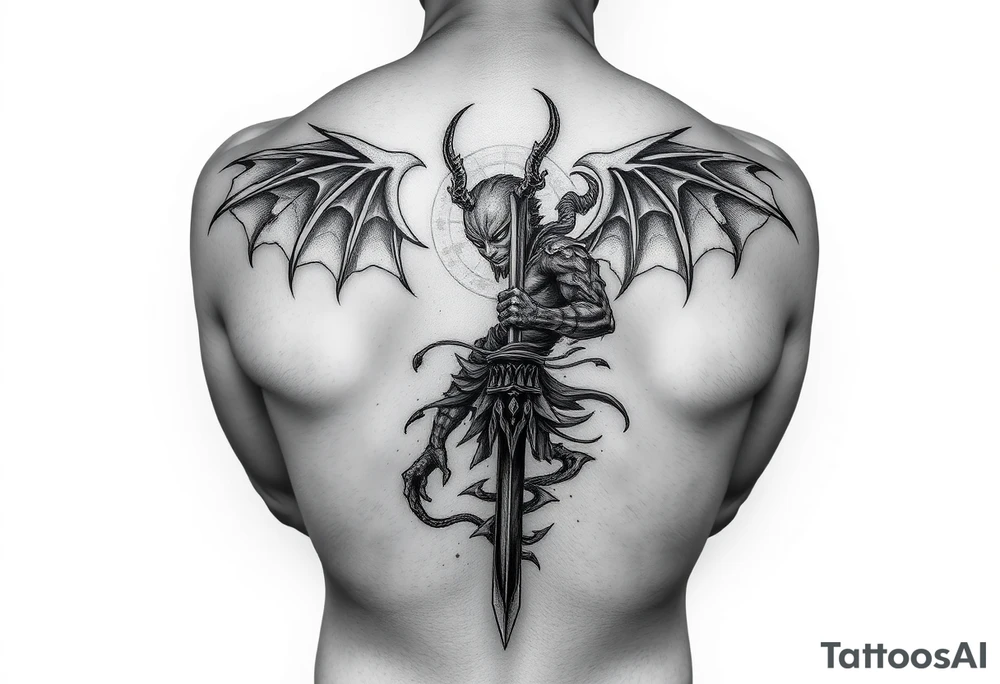 Full leg tattoo with jujutsu, Kaisen, solo leveling and demon slayer ideas tattoo idea