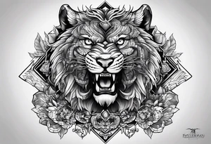 levi akerman battle vs beast tattoo idea