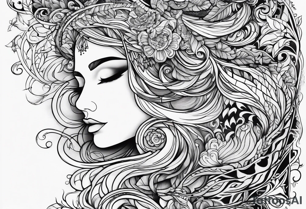 Vines tattoo idea