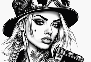 Tank girl tattoo idea