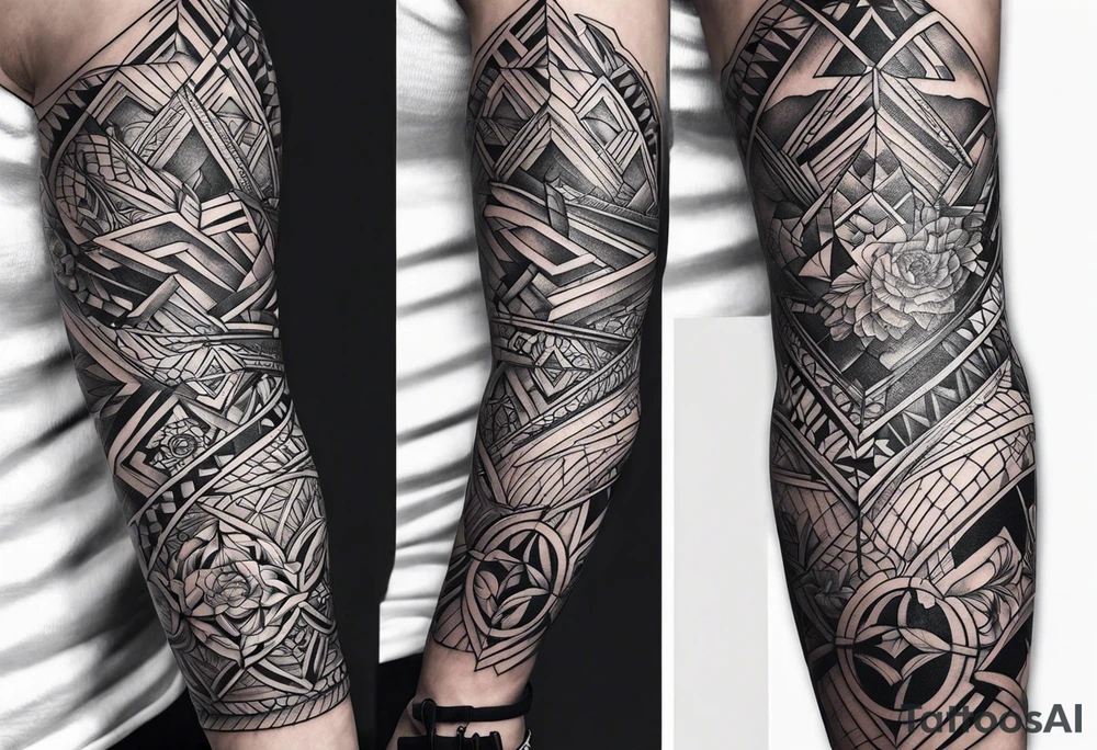 Sleeve tattoo tattoo idea