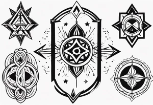 Integrity, strength symbolism tattoo idea