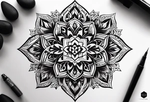 Надпись красивым шрифтом «INAYA» эстетично, тонко  с рыбой tattoo idea