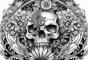 stomach tattoo idea