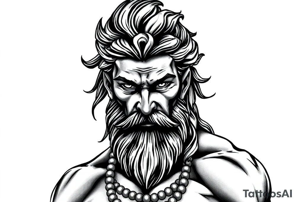 GREEK GOD tattoo idea