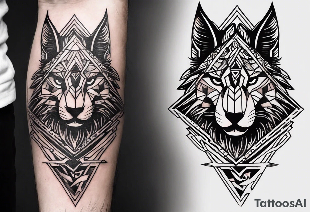 The tattoo is spiritually driven, using the Latin quote "Vincit qui see Vincit," which translates to "He who conquers himself conquers the world." Create this tattoo using the ideas of the warrior spirit, discipline, and growth in all aspects of life. The tattoo will be on the forearm tattoo idea