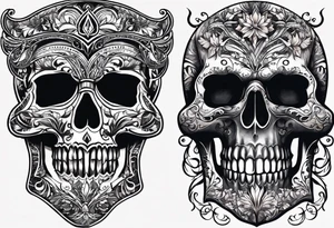birthdate 06.20.1978 on the top and 
death date 01.03.2024 on the bottom tattoo idea