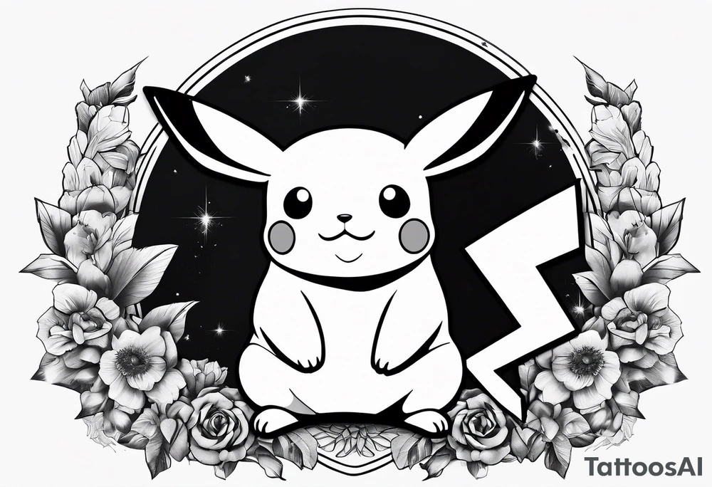 pikachu tattoo idea