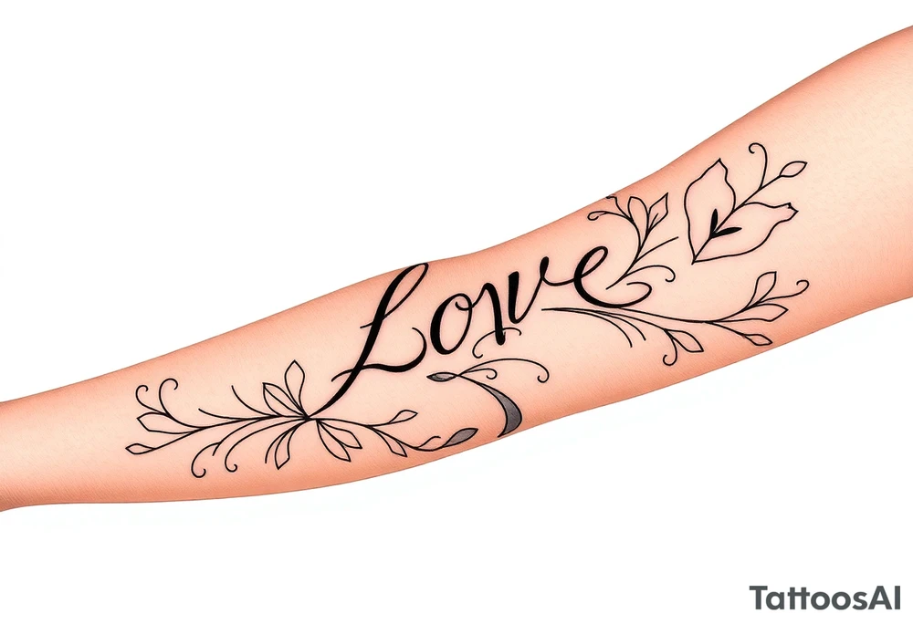 Love tattoo idea