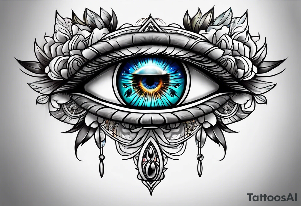 Third eye tattoo idea