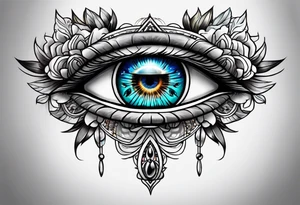 Third eye tattoo idea