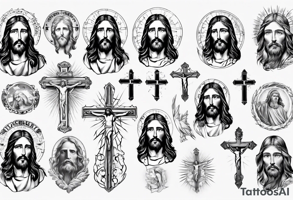 Jesus Christ tattoo idea