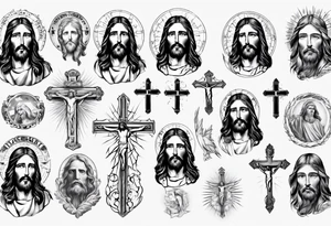 Jesus Christ tattoo idea
