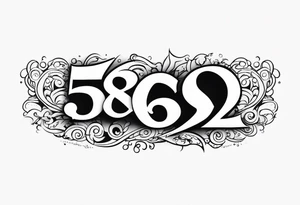 58 62 tattoo idea