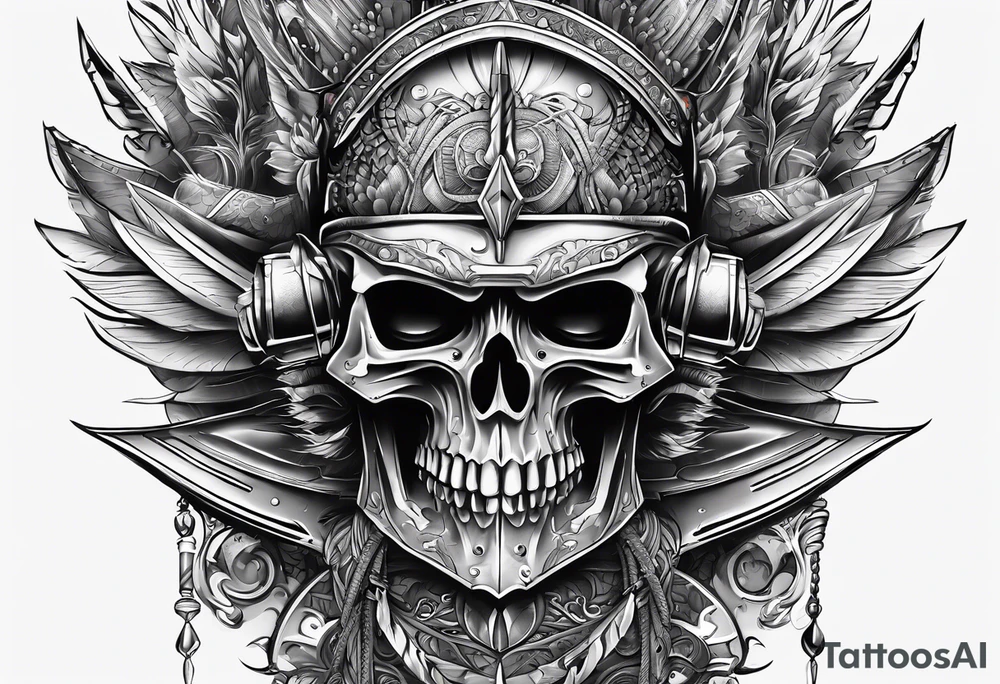 spear tattoo idea
