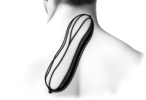 A peanut getting killed tattoo idea