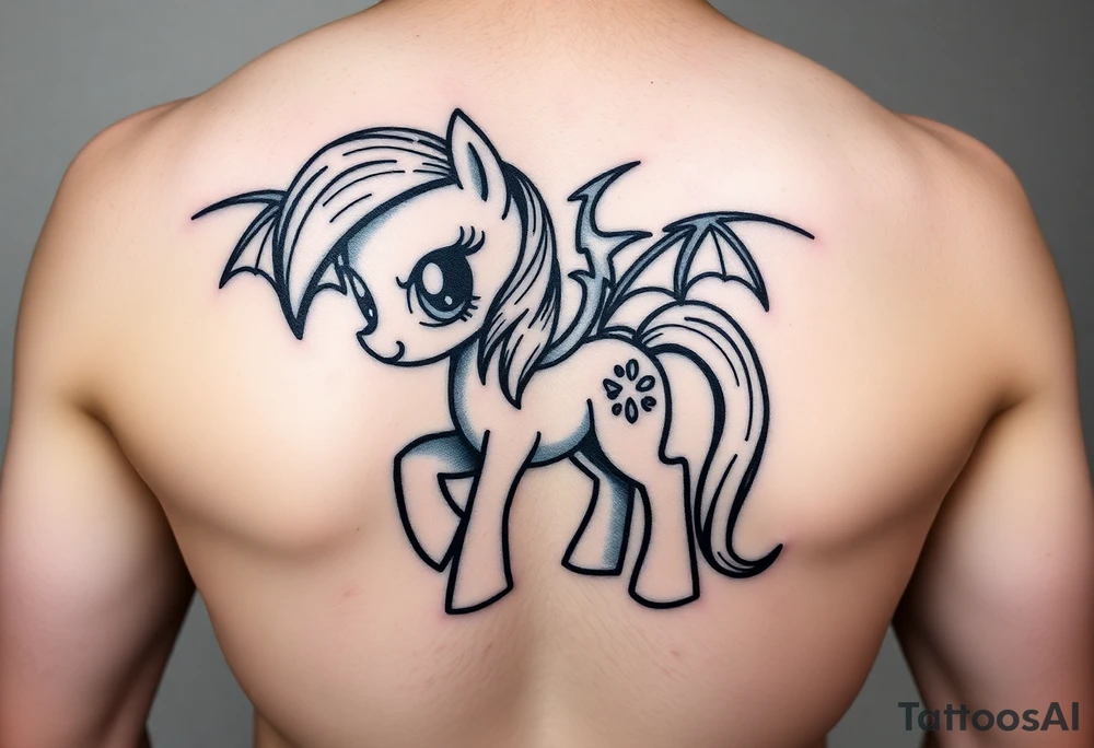 Demonic my little pony tattoo idea