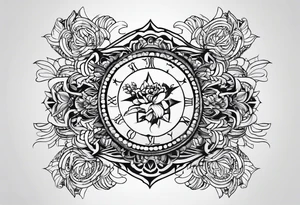small tattoo using outlines:
Arizona NYC tattoo idea