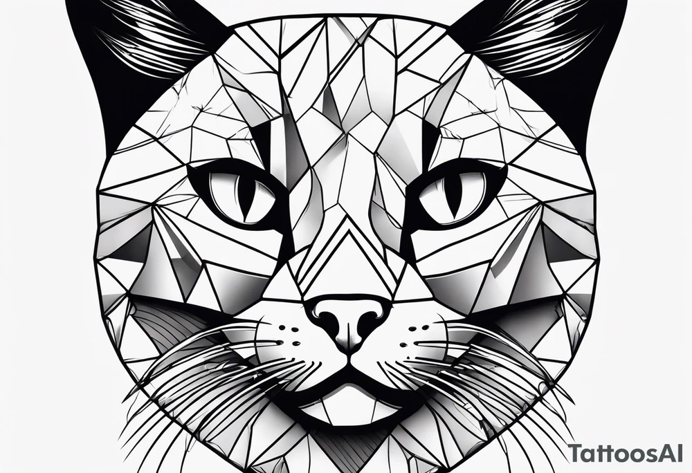 Black Cat tattoo idea