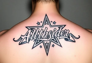 all-star logo with it saying Southside all star inside tattoo idea