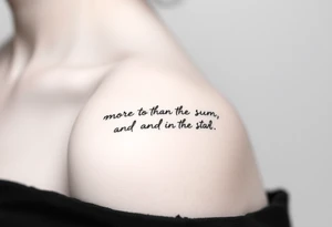 “more than the sun, and the moon, and the stars” tattoo idea