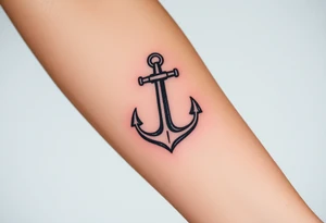anchor
Infinity sign tattoo idea