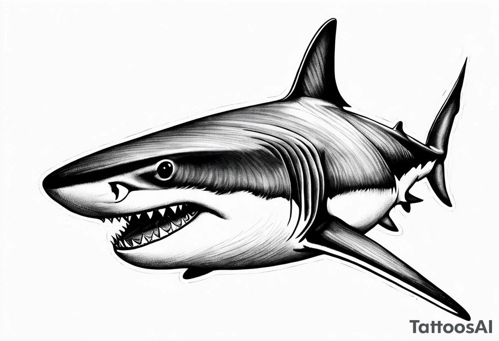 Shark tattoo idea
