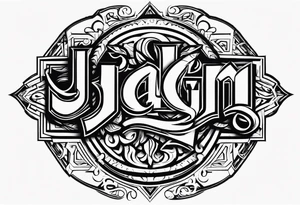 J.D.M
J.A.G
J.N.M tattoo idea