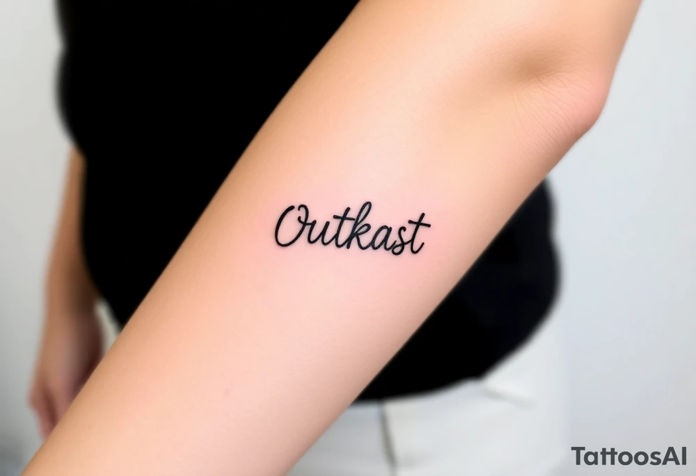 music group Outkast simple tattoos tattoo idea