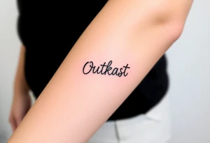 music group Outkast simple tattoos tattoo idea