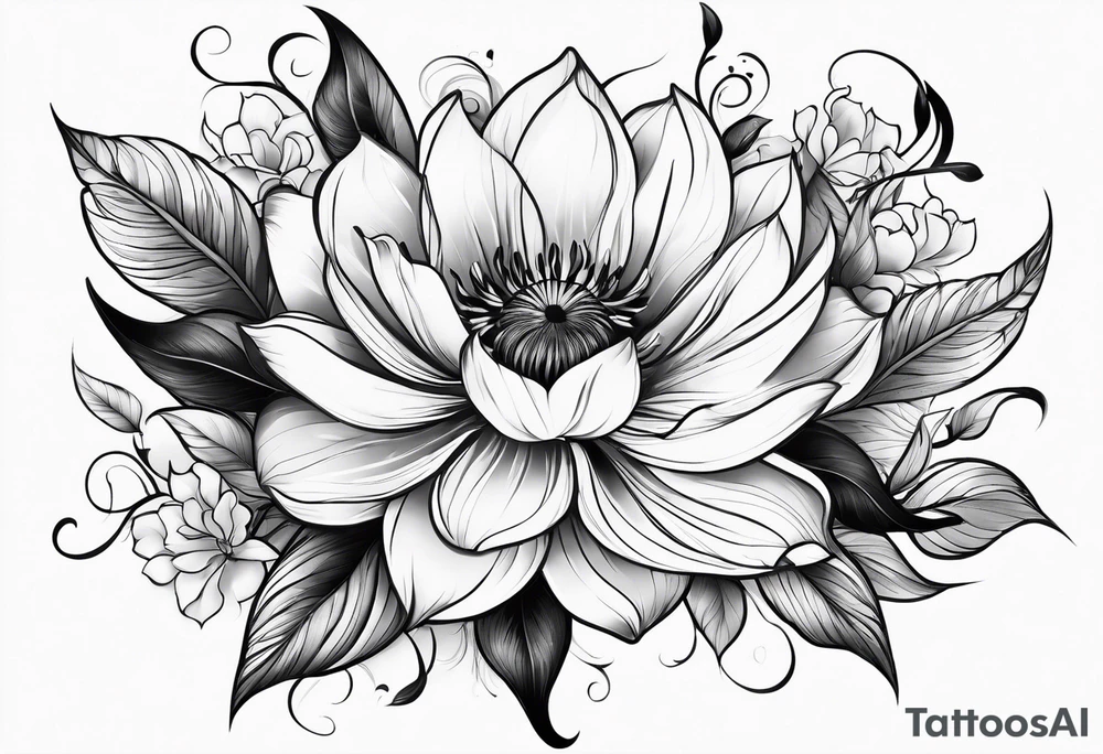 Flower tattoos for back tattoos tattoo idea