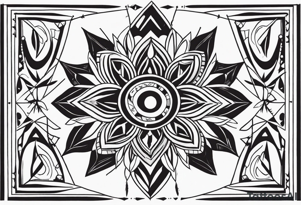 Native American Symbols tattoo idea