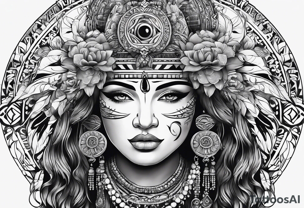 Pachamama tattoo idea