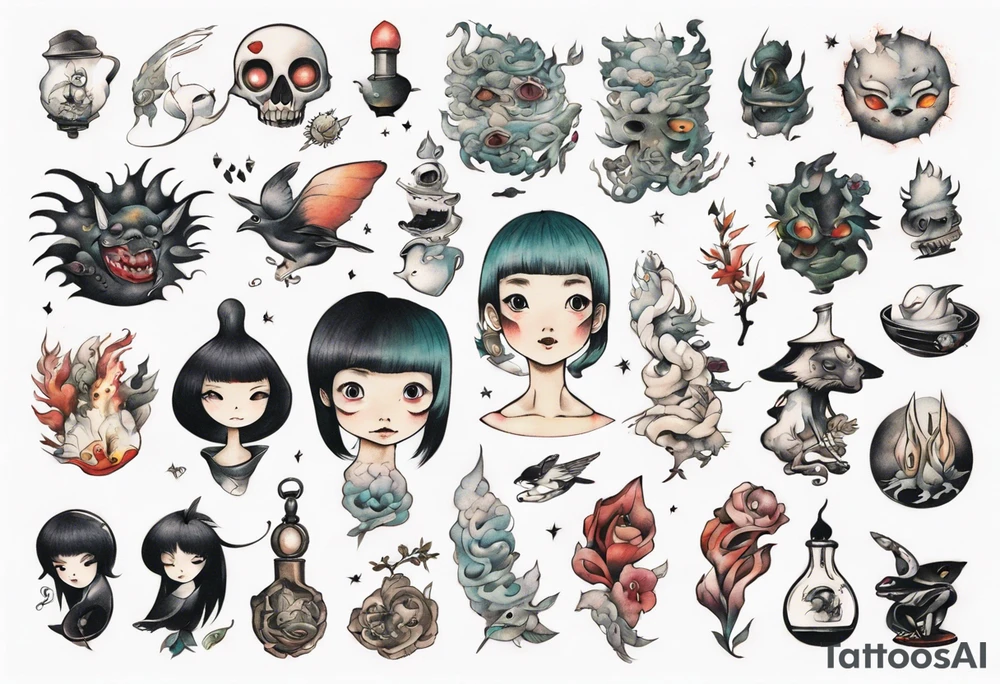 chihiro soot tattoo idea